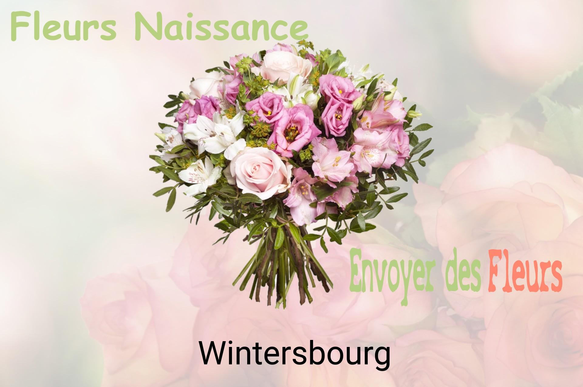 Bouquet de fleurs de naissance livré à Wintersbourg